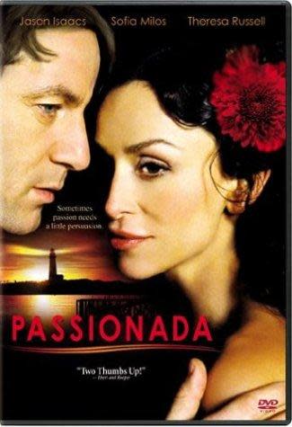 A poster for the film "Passionada."