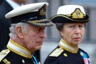 <p>Princess Anne joins her brother and the rest of the royal family at the funeral of their matriarch, Queen Elizabeth.</p>