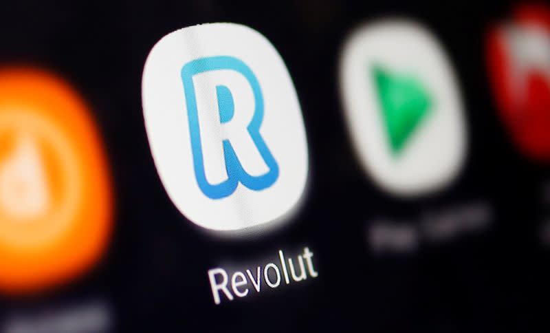 A Revolut logo is seen in this illustration