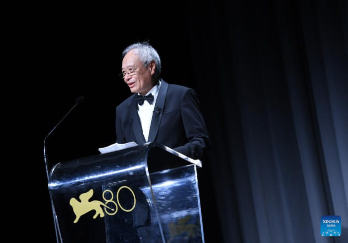 Ang Lee gave a heartwarming speech about Tony at the ceremony