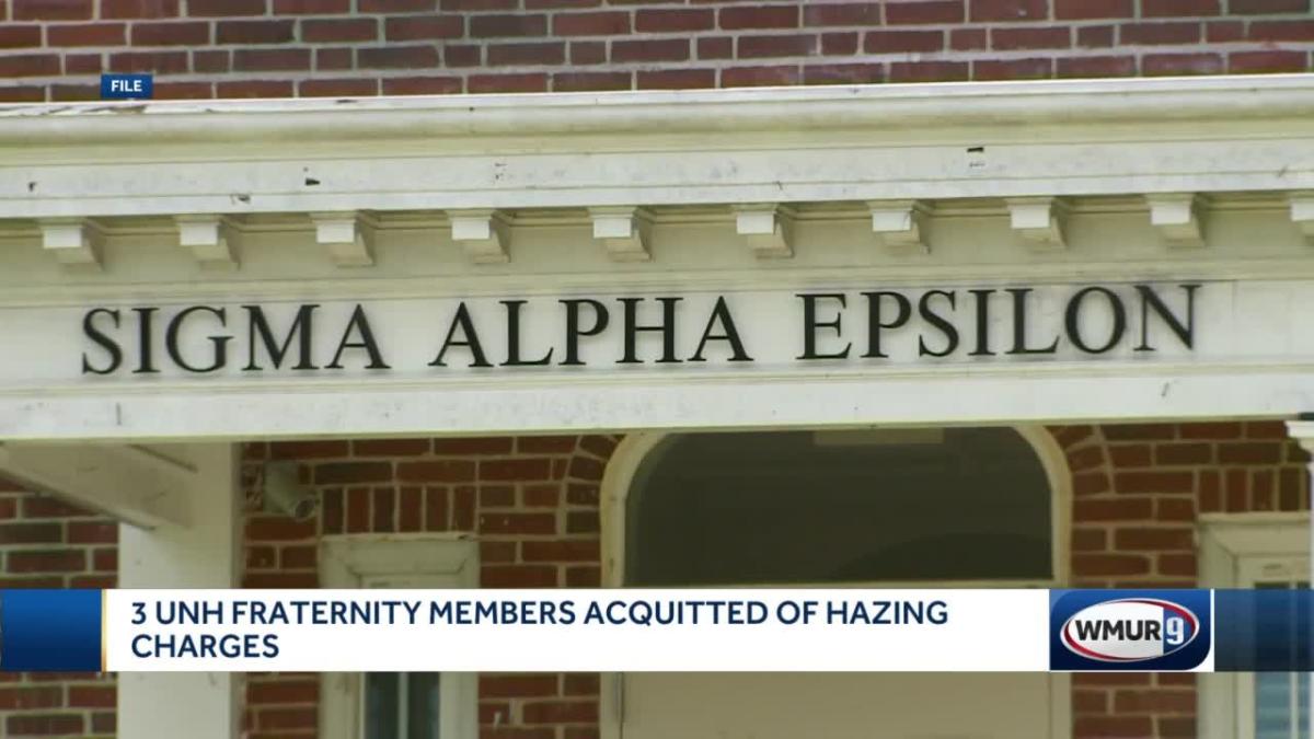 3 Unh Fraternity Members Who Faced Hazing Related Charges Acquitted