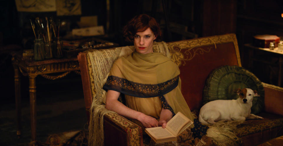 Elbe/Wegener is played by Eddie Redmayne (nominated for Best Actor for this year's Academy Awards), whose portrayal of Lili - with short auburn waves and a simpering smile - will probably be remembered as Hollywood's tribute to the transgender community for a long time to come.