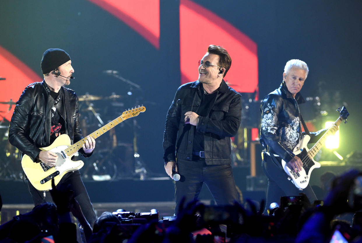 Pro Bono: U2 announce a free show in the capital: Getty Images