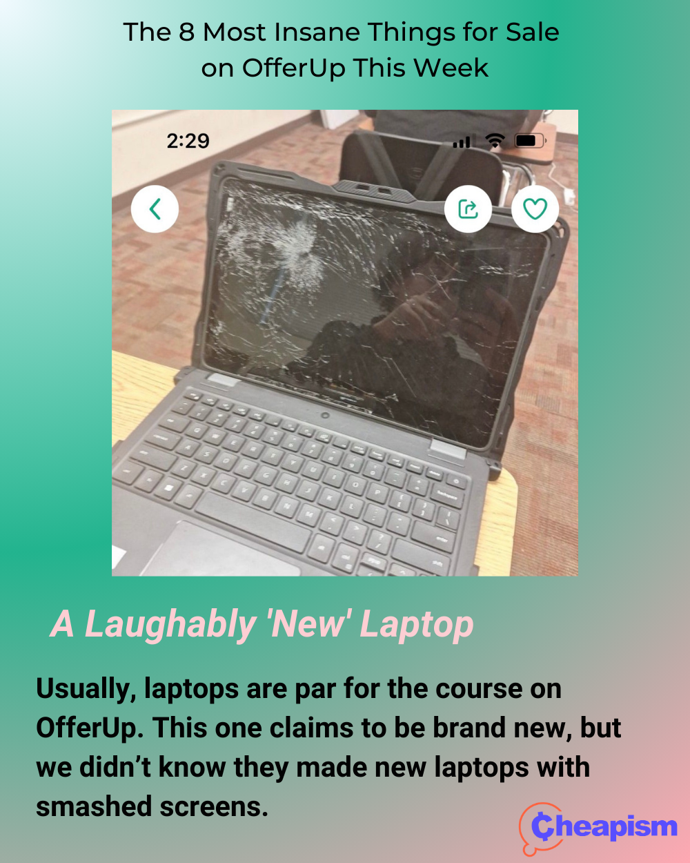 Laughably 'New' Laptop