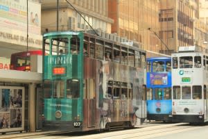 A Hong Kong tram