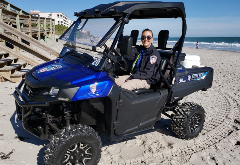 Indian Harbour Beach Police Officer Madison Merritt, 24, was killed in a motorcycle crash two days after Christmas on the Pineda Causeway in South Patrick Shores.
