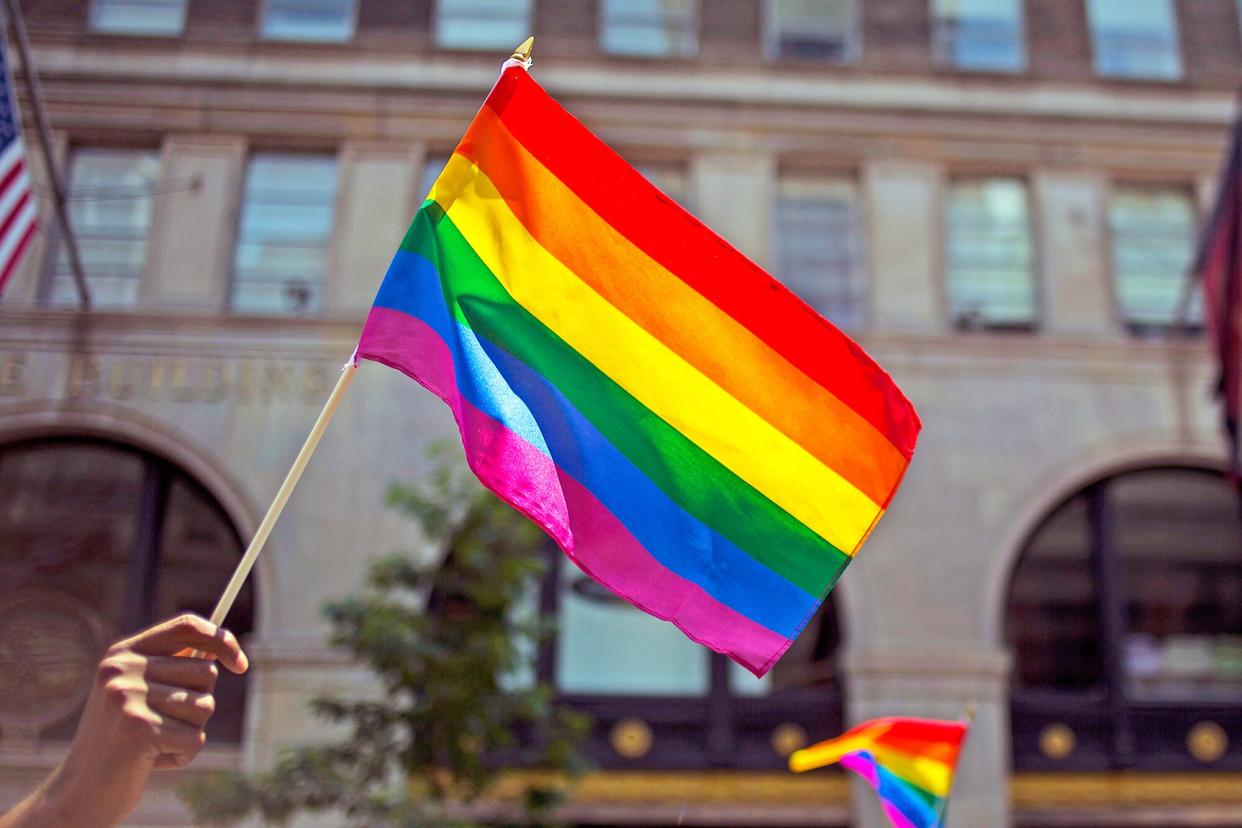 Gay Pride Parade Winds Through New York City