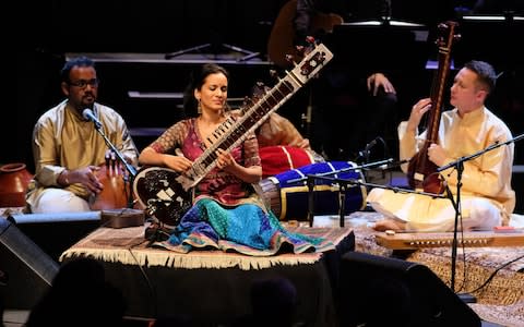 Philip Glass and Anoushka Shankar - Credit: Mark Allan