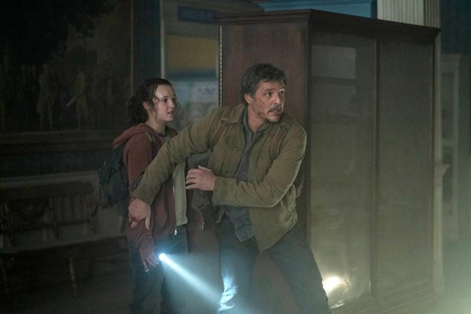 Bella Ramsey and Pedro Pascal in 'The Last of Us' (HBO)