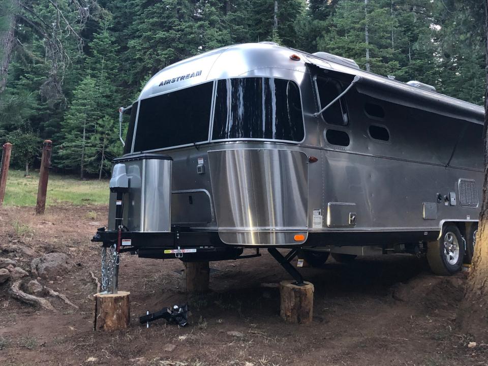 leveled RV