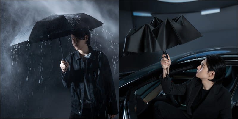 小米有品「悠啟智能電動晴雨傘」眾籌推出，電動開收傘、單手開傘不費力