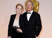 <p>Meryl Streep met her now husband in the late ‘70s following the death of her significant other, John Cazale. The Academy Award-winning actress (who’s received the most Oscar nominations for a single person) actress then married Don Gummer in 1978 and the two have been inseparable ever since. Gummer was actually friends with Cazale’s brother and had initially met Streep because he was enlisted to help pack up Cazale’s things. The two married in the garden of her parents’ home. </p>