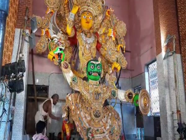 Naga idol displayed in Puri during Gosani Yatra (Photo/ANI)