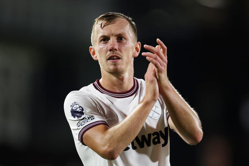 Impressive start: James Ward-Prowse has instantly become a fan favourite at West Ham (Getty Images)