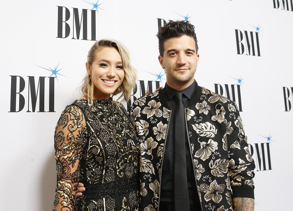 BEVERLY HILLS, CA - MAY 08: Mark Ballas and BC Jean arrive to the 66th Annual BMI Pop Awards held at the Beverly Wilshire Four Seasons Hotel on May 8, 2018 in Beverly Hills, California. (Photo by Michael Tran/FilmMagic)