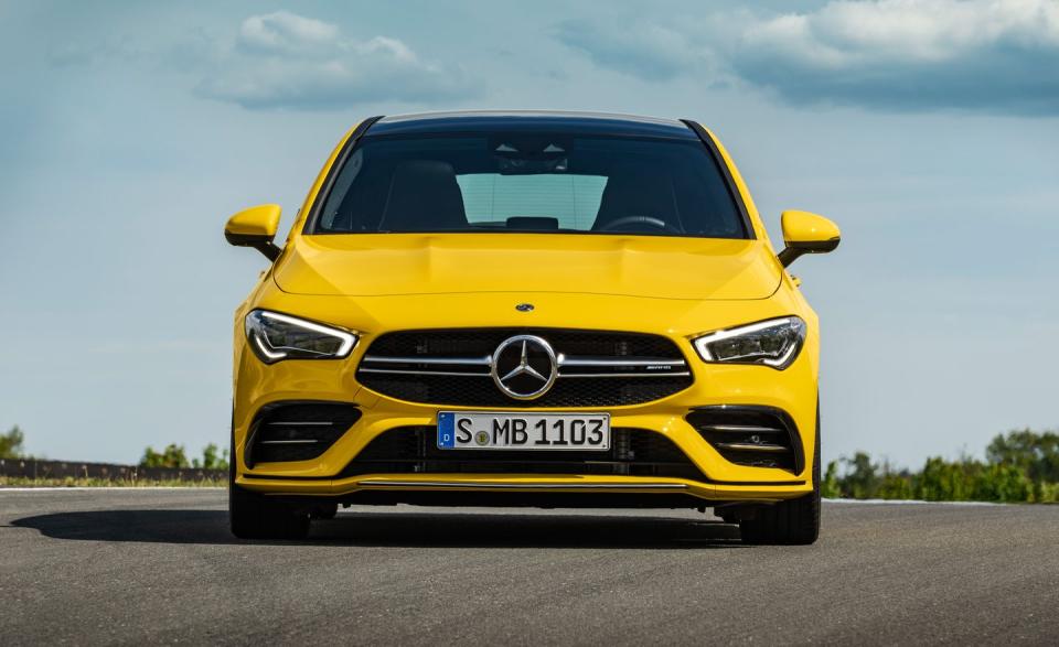 View 2020 Mercedes-AMG CLA35 Shooting Brake Photos