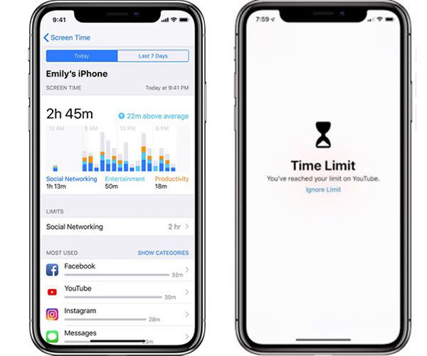 2) Turn on Screen Time on your iPhone (and actually check it)