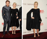 <b>LBDs with a twist: Naomi Watts, Nov 2012</b><br><br> Naomi, who was joined for photographs by co-star Ewan McGregor paired her unusual gown with a classic up-do, patent leather stilettos with gold detailing and a delicate ankle strap.