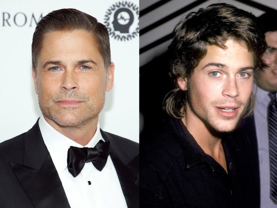 rob lowe mullet