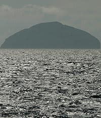 Ailsa Craig, an uninhabited island off the coast of Scotland, is the only known place to find blue hone granite