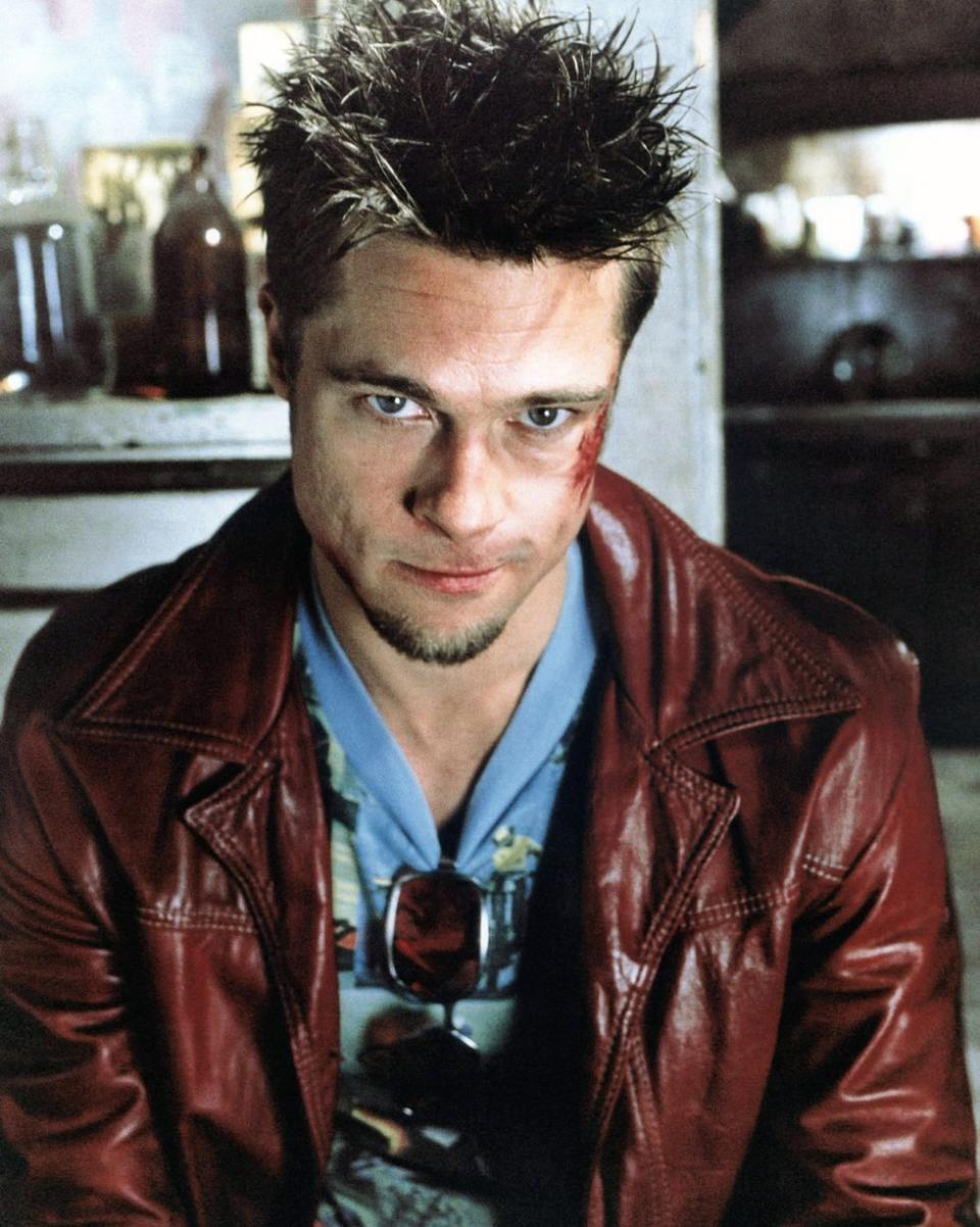 brad pitt fight club body