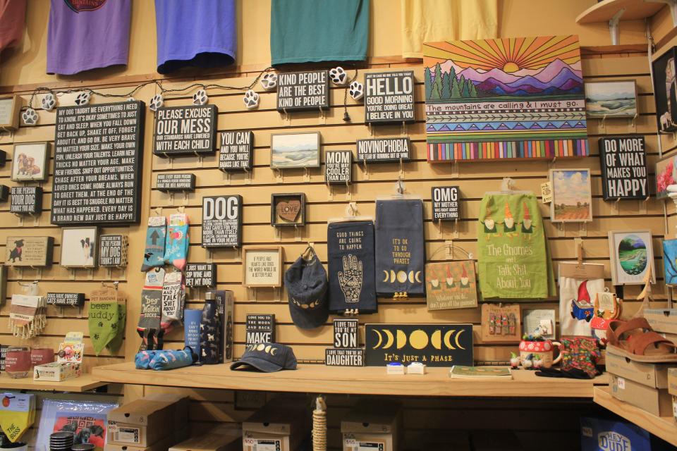 C.W. Moose Trading Company sells a variety of gifts.