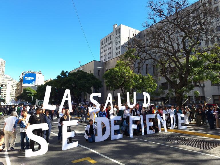 Las protestas de esta mañana