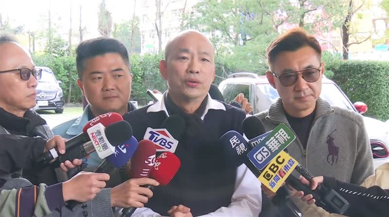 韓國瑜、江啟臣組成「韓江配」角逐正副院長。