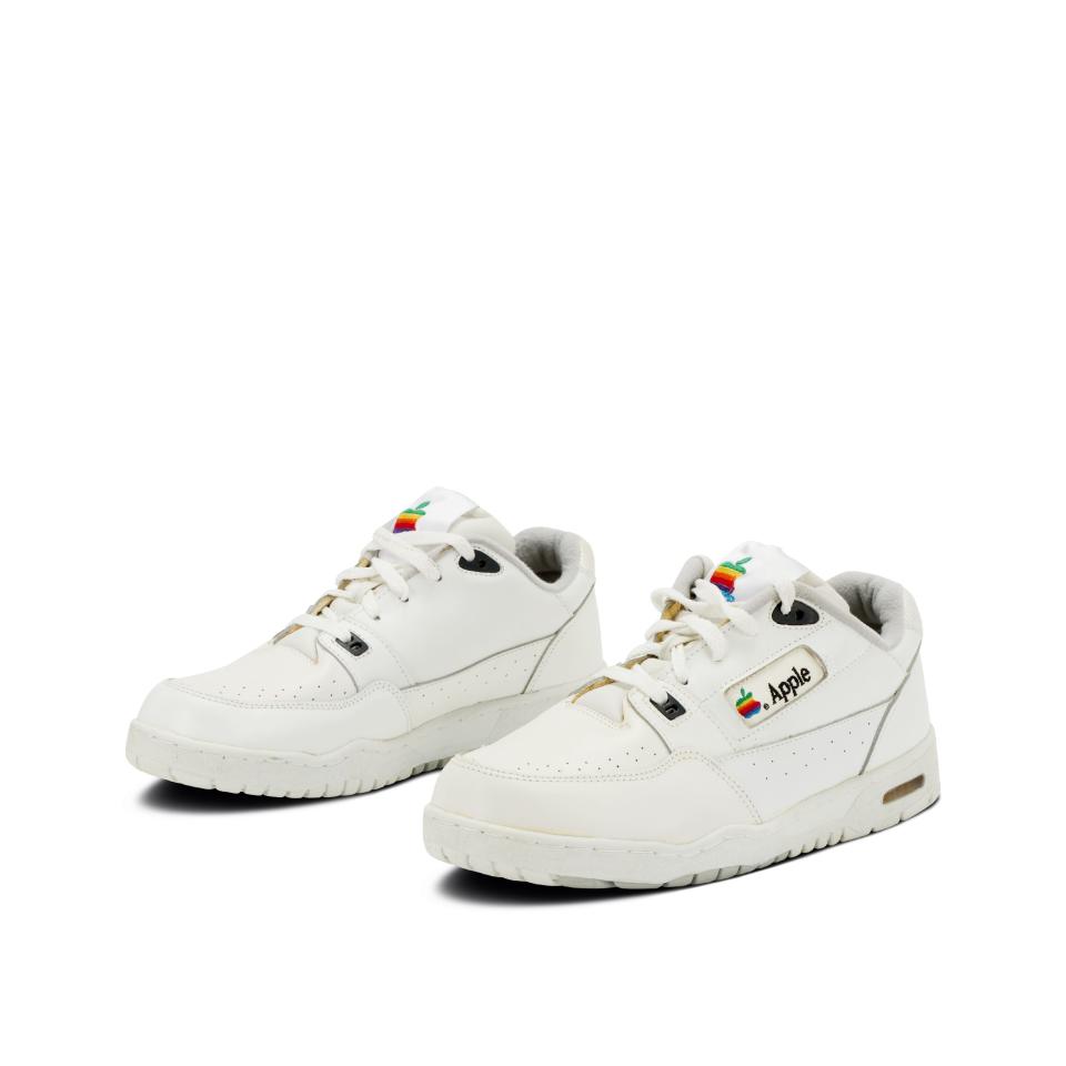 Custom-made sneakers for Apple employees from the mid-’90s.