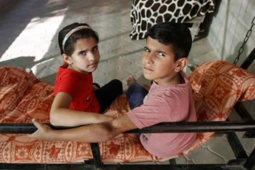 Yamin and his sister survived a 2014 bombing that killed 19 members of their family