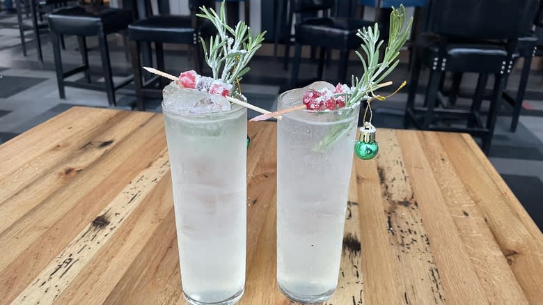 Mistletoe Cocktails at Splitsville Luxury Lanes, Disney Springs