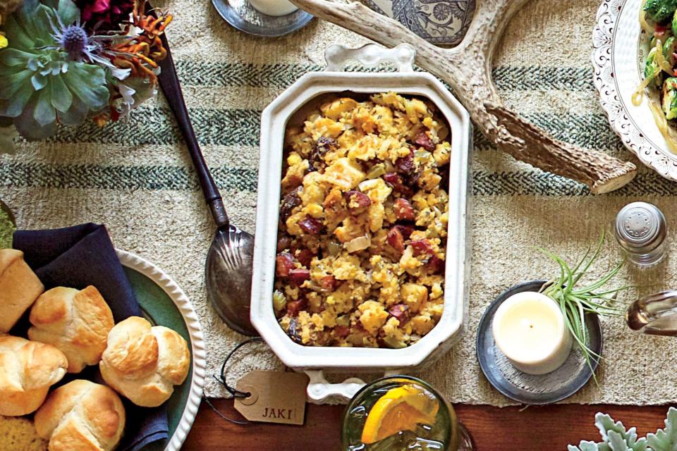 Smoked-Oyster-and-Andouille Dressing