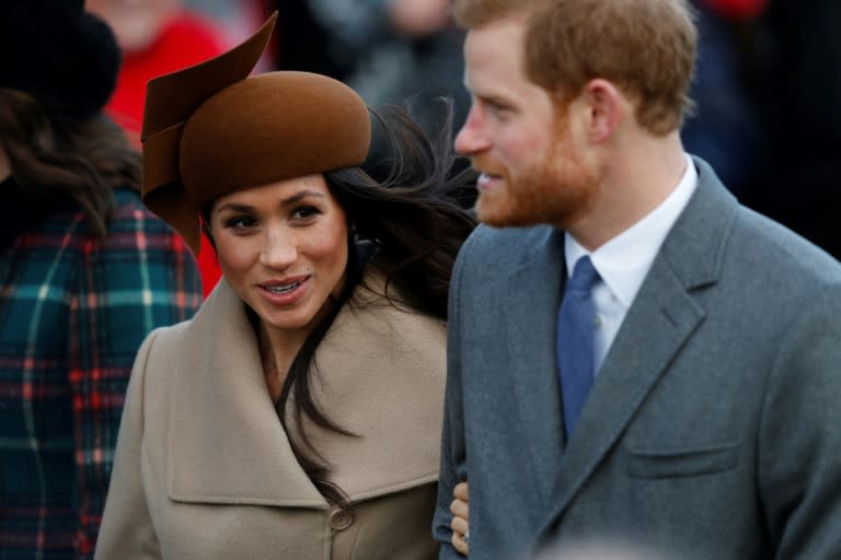 Britain's Prince Harry and US actress Meghan Markle will marry at St George's Chapel in Windsor on May 19