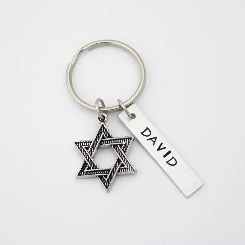 17) Star of David Key Chain