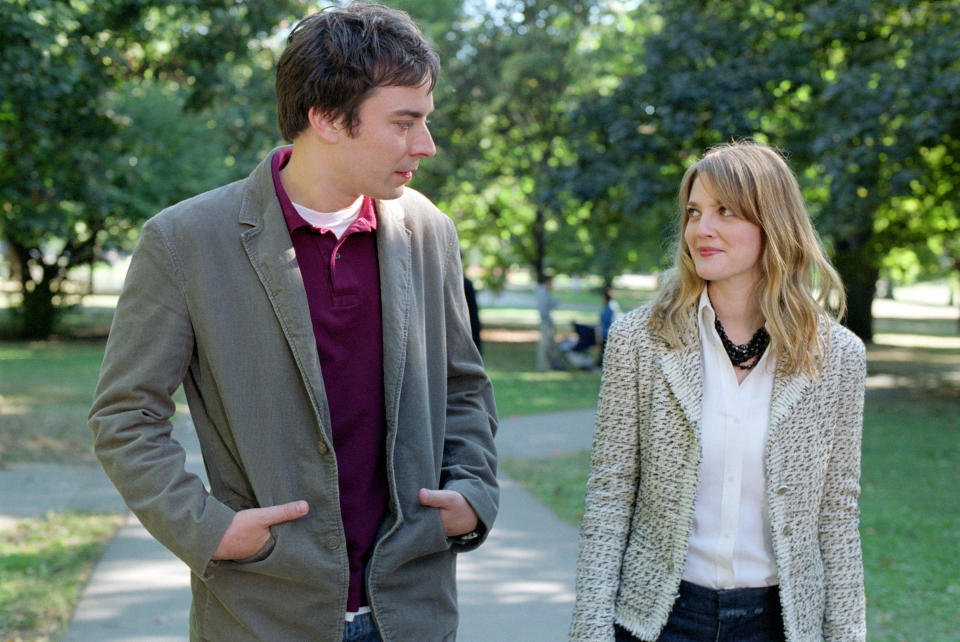 Film Still / Publicity Still from Fever Pitch Jimmy Fallon, Drew Barrymore © 2005 20th Century Fox Photo Credit: Ava Gerlitz   File Reference # 30736075THA  For Editorial Use Only -  All Rights Reserved (Alamy Stock Photo)