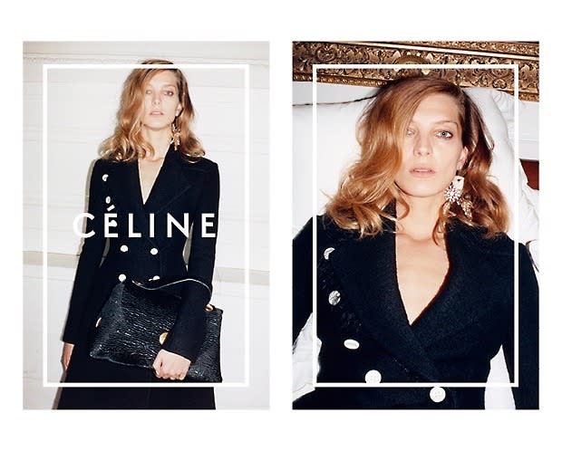 Daria Werbowy for Céline, Fall 2014