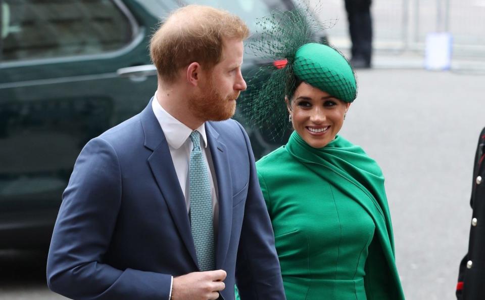 The Duke and Duchess of Sussex said they have been left 'speechless' at the situation in Afghanistan - Yui Mok/PA Wire