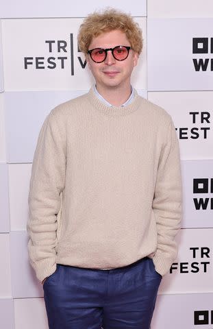 <p>Theo Wargo/Getty</p> Michael Cera at Tribeca Film Festival, June 2024.