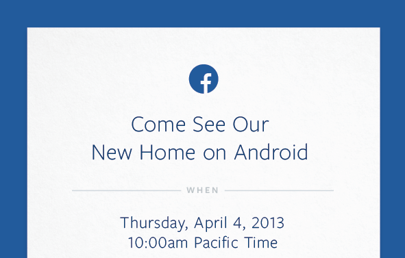 Facebook Home Android