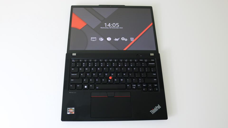 ThinkPad X13 Gen 4 keyboard and display