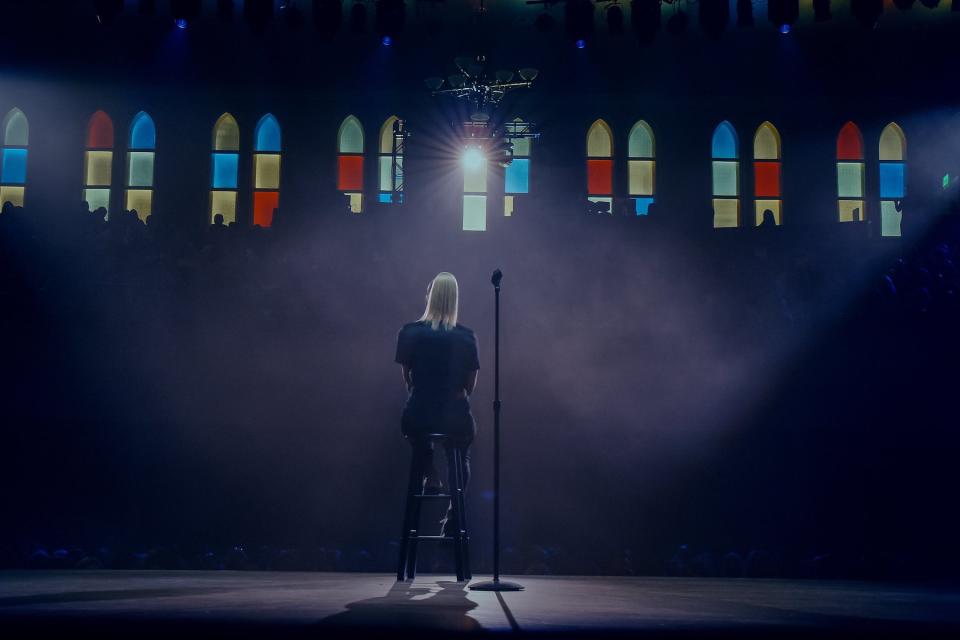 Chelsea Handler in her Netflix stand-up special 'Revolution.'