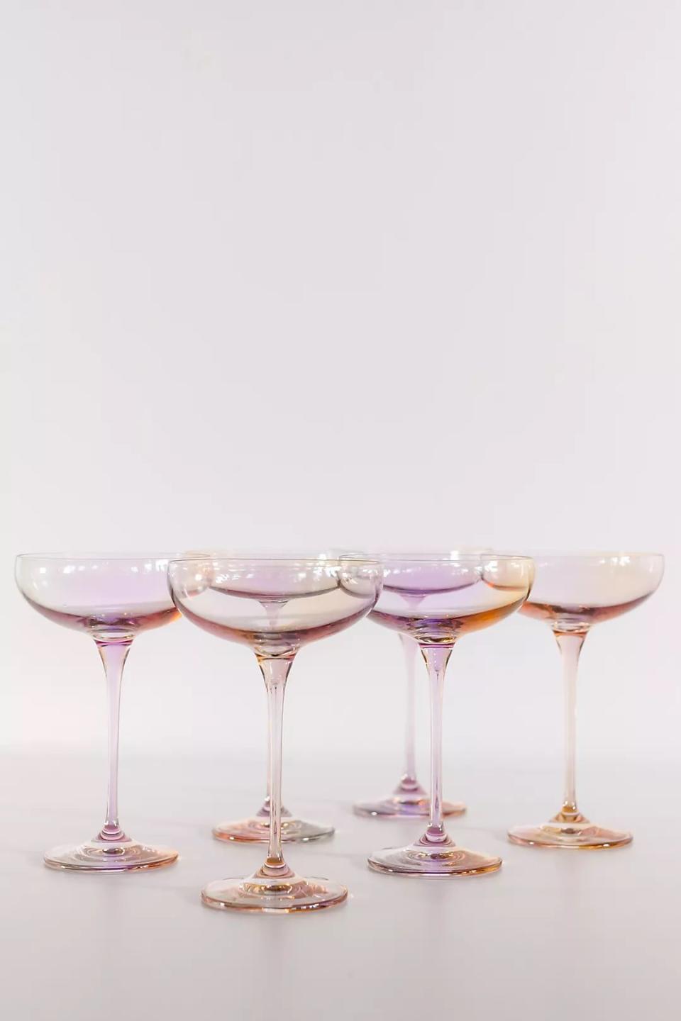 <p><a href="https://go.redirectingat.com?id=74968X1596630&url=https%3A%2F%2Fwww.anthropologie.com%2Fshop%2Festelle-colored-glass-iridescent-champagne-coupe-set&sref=https%3A%2F%2Fwww.housebeautiful.com%2Fshopping%2Fg4768%2Fbest-friend-gifts%2F" rel="nofollow noopener" target="_blank" data-ylk="slk:Shop Now;elm:context_link;itc:0;sec:content-canvas" class="link ">Shop Now</a></p><p>Iridescent Champagne Coupe Set</p><p>anthropologie.com</p><p>$95.00</p><span class="copyright">Anthropologie</span>