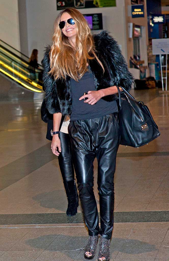 Elle Mac Pherson Glasgow Airport