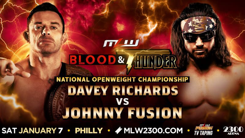 Davey Richards vs. Johnny Fusion Added To MLW Blood & Thunder 2023