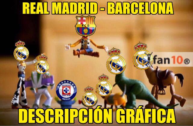 Los memes del Real Madrid vs Barcelona