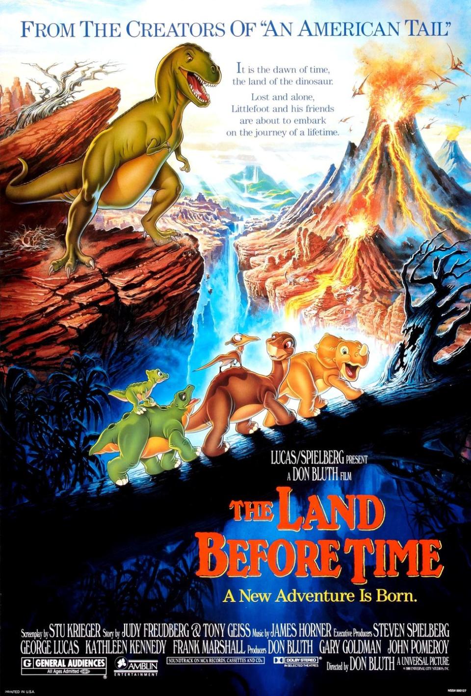 best animated movies, the land before time