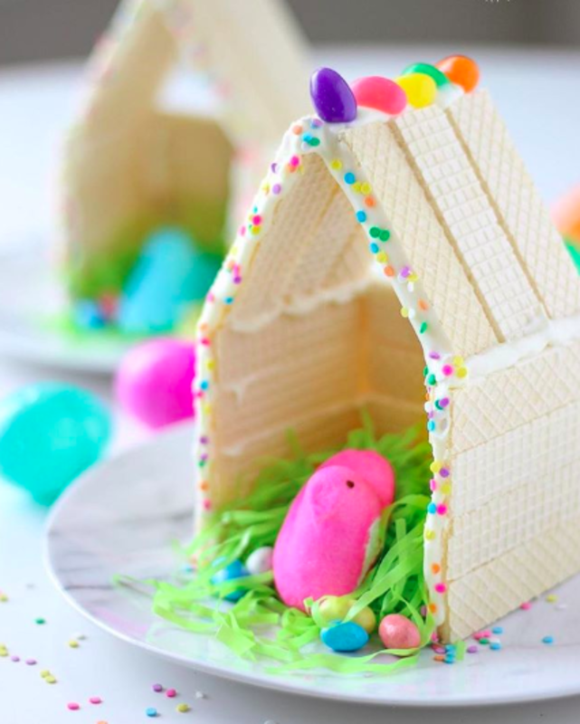 <p>SmartSchoolHouse.com</p><p>Gingerbread houses can be fit for Easter too. These Peeps prove it!</p><p>From <a href="https://www.smartschoolhouse.com/holidays/peeps-houses" rel="nofollow noopener" target="_blank" data-ylk="slk:SmartSchoolHouse.com;elm:context_link;itc:0;sec:content-canvas" class="link rapid-noclick-resp">SmartSchoolHouse.com</a>.</p>