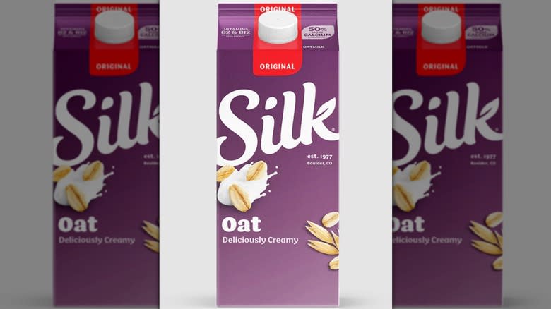 silk original oat milk