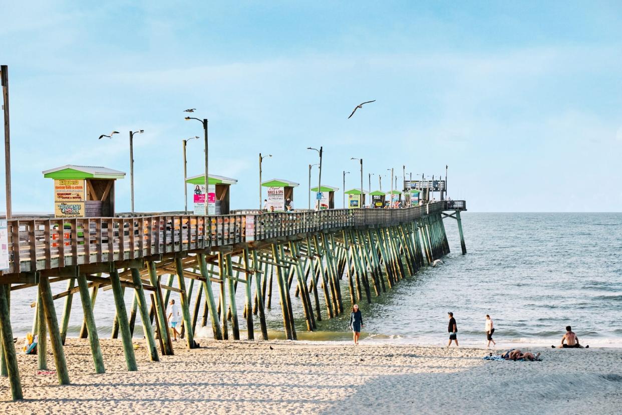 Bogue Inlet Pier in Emerald Isle, NC