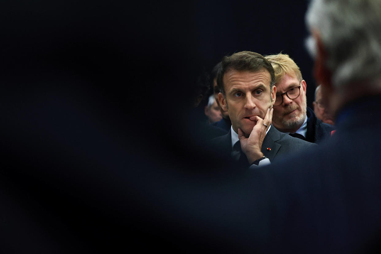 2024 peut-elle être pire pour Emmanuel Macron (ici en novembre) que la cauchemardesque année 2023 ?